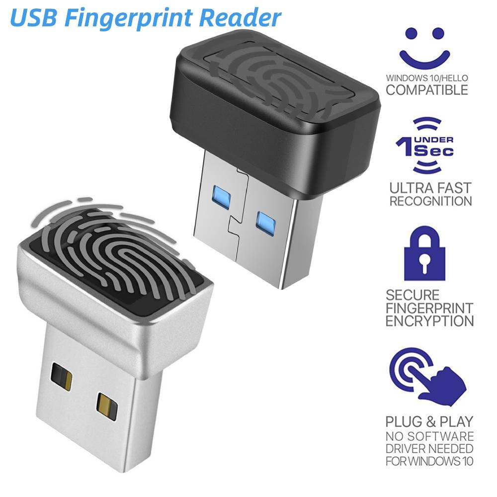 Fingerprint Reader Usb - وحدة قارئ بصمات الأصابع USB للنوافذ