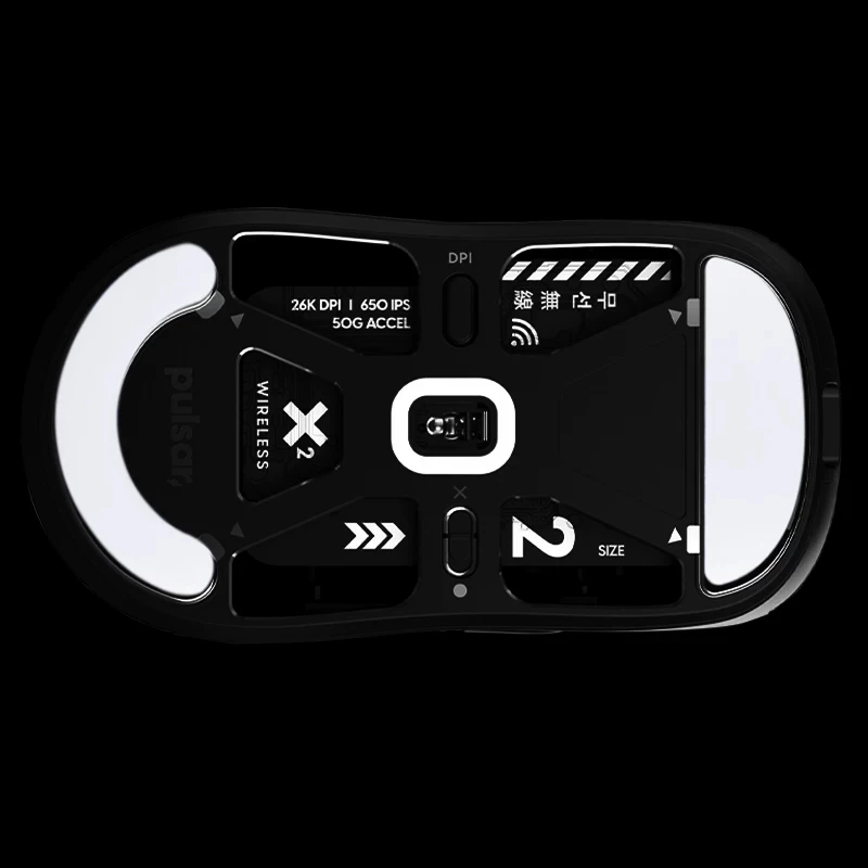 Mini Wireless Mouse - أقدام ماوس ESPTIGER ICE V2 لـ