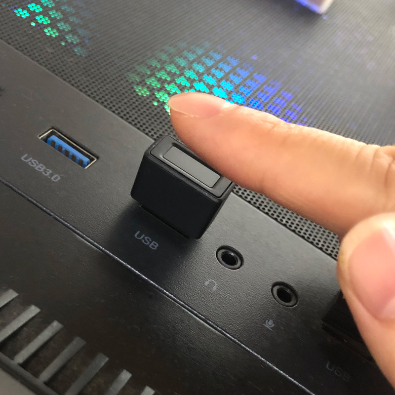 Fingerprint Reader Usb - جهاز USB صغير للتعرف على بصمات