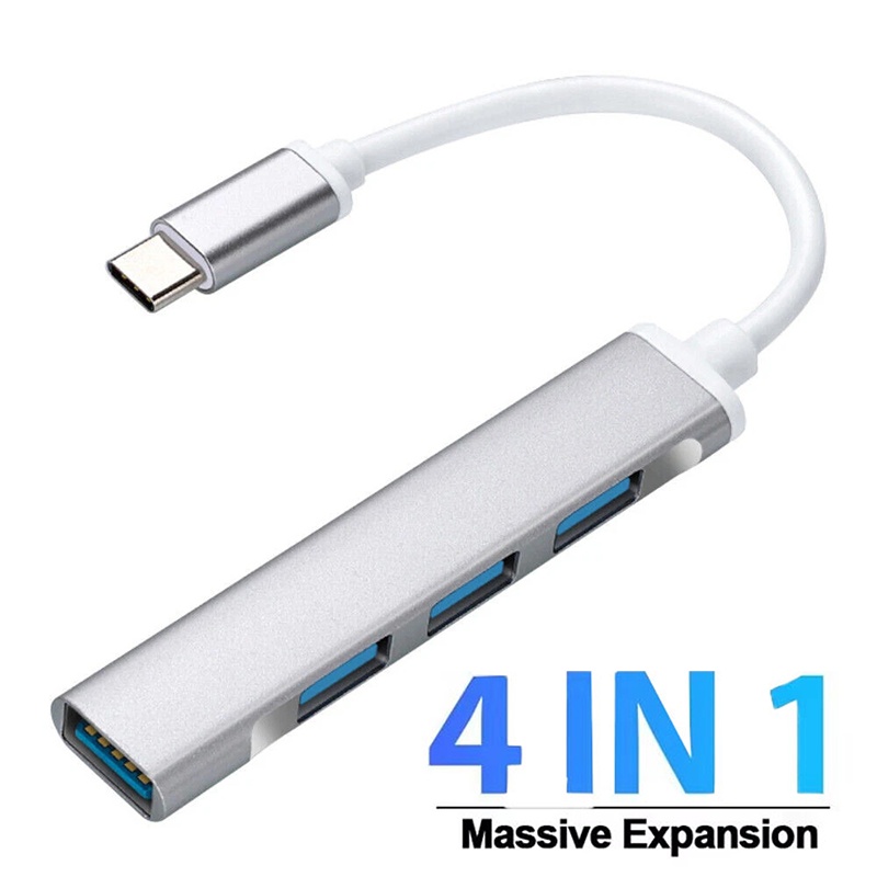 Laptop Accessories Productivity - موزع موصل Type-C متعدد الوظائف 4