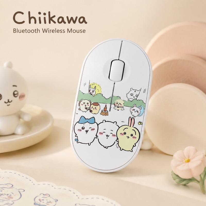 Mini Wireless Mouse - ماوس لاسلكي لطيف من نوع Chiikawa