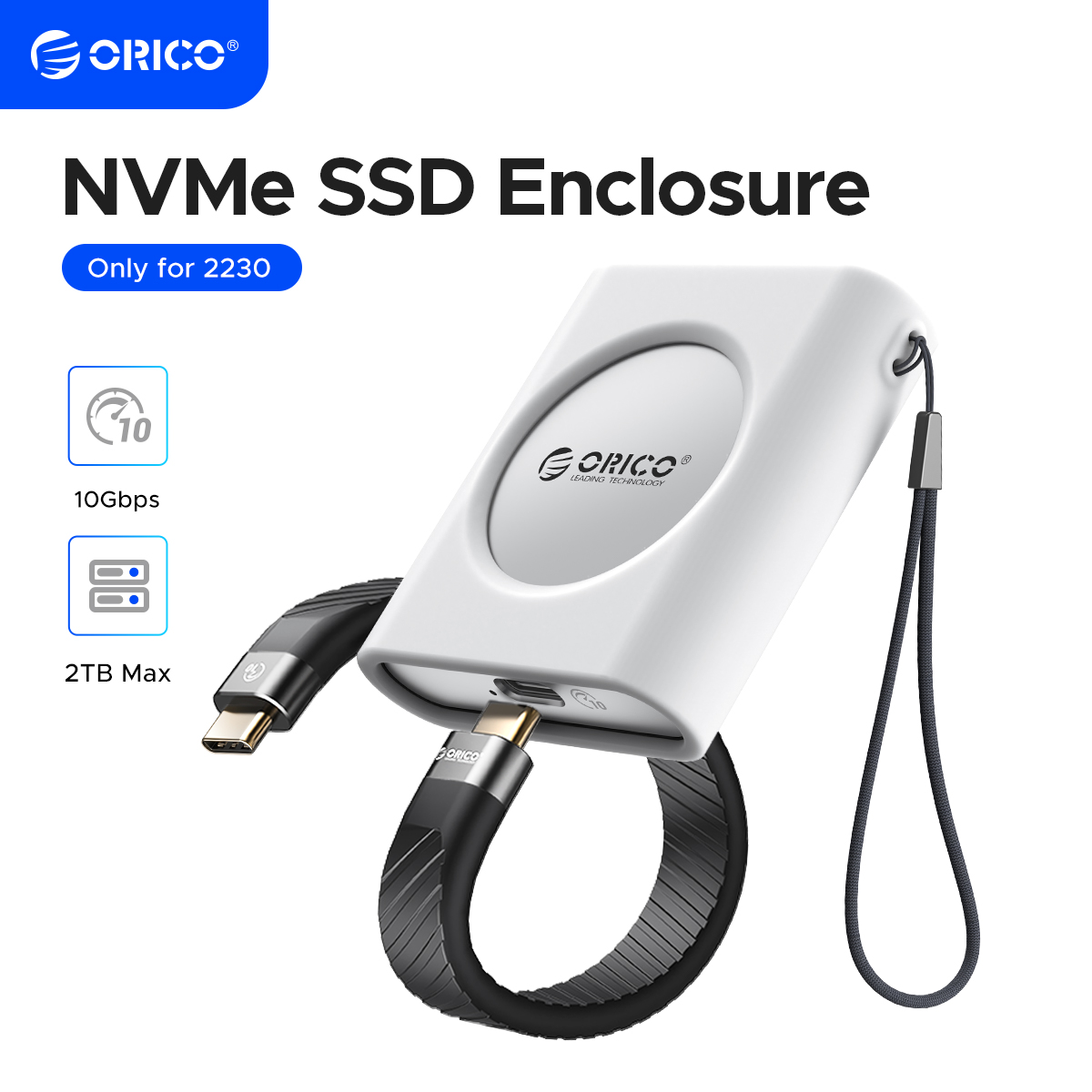 External Nvme Ssd - ORICO M.2 2230 NVMe SSD الضميمة