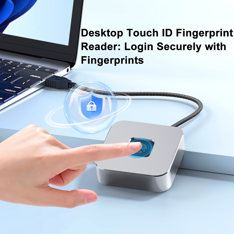 Fingerprint Reader Usb - قارئ بصمات الأصابع USB مع كابل