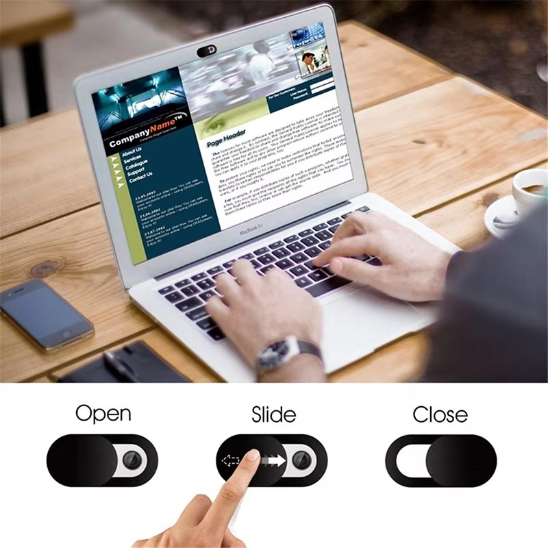 Laptop Accessories Cover - غطاء كاميرا ويب مغناطيسي منزلق من