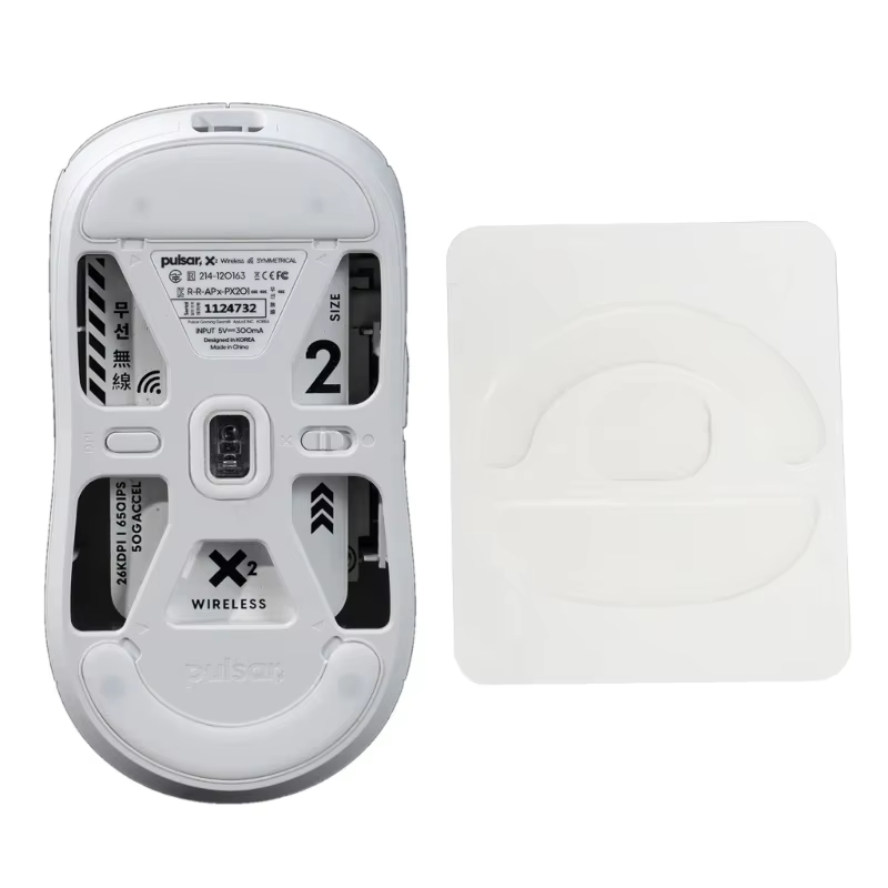 Mini Wireless Mouse - عبوة واحدة من أقدام الماوس الأصلية