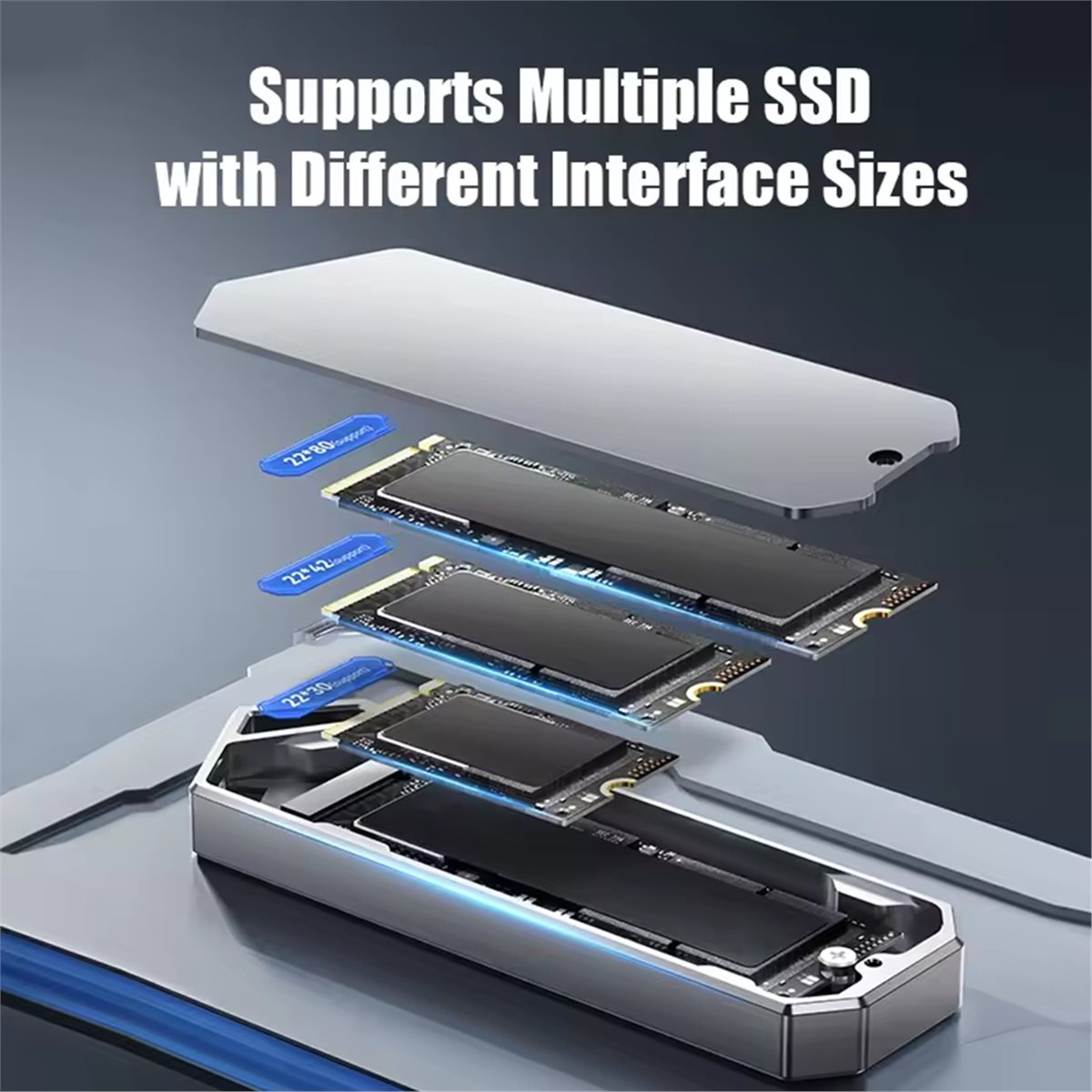 External Nvme Ssd - علبة خارجية محمولة لمحرك الأقراص الصلبة